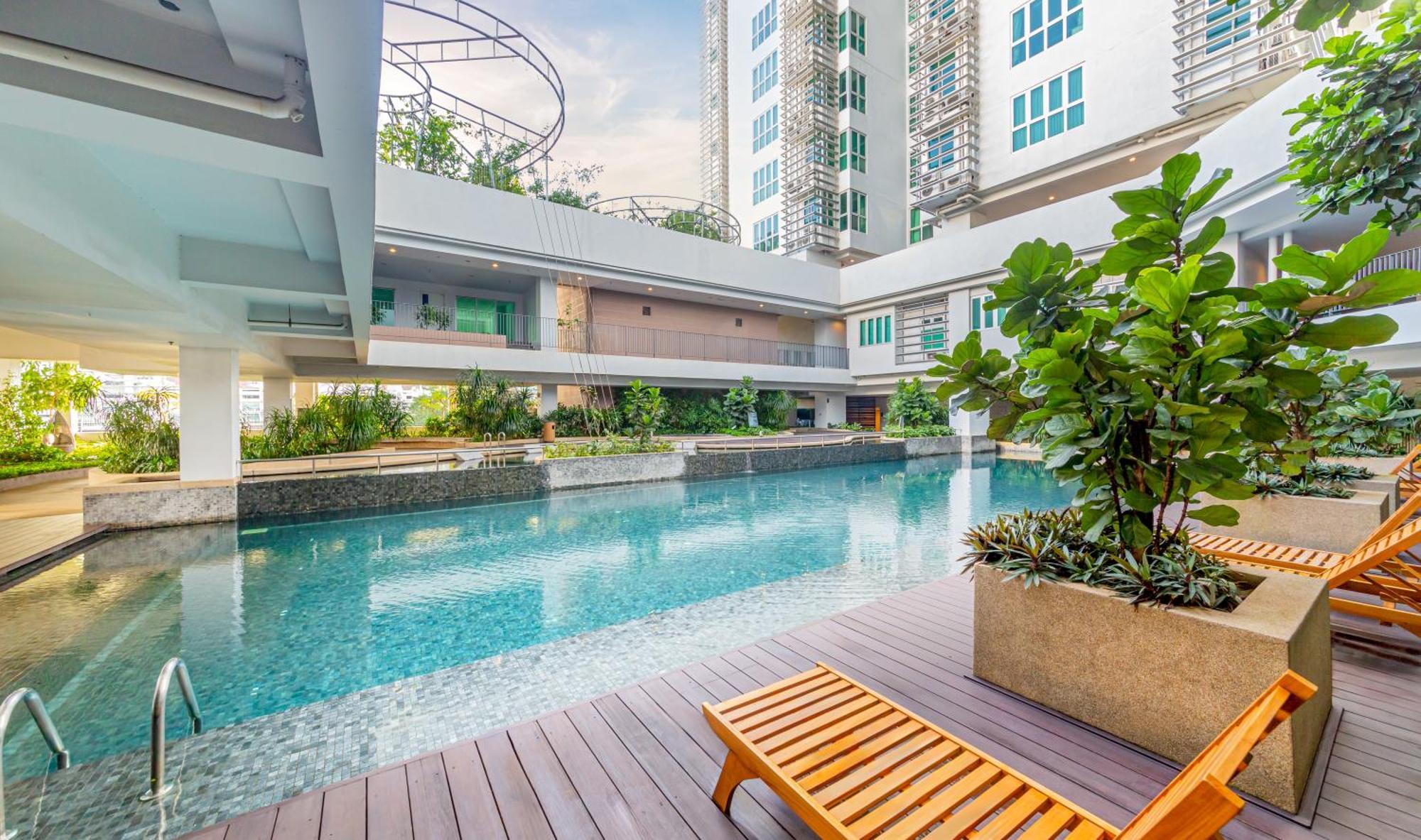קואלה לומפור Mulberry Verve Suites Kl Mid Valley מראה חיצוני תמונה